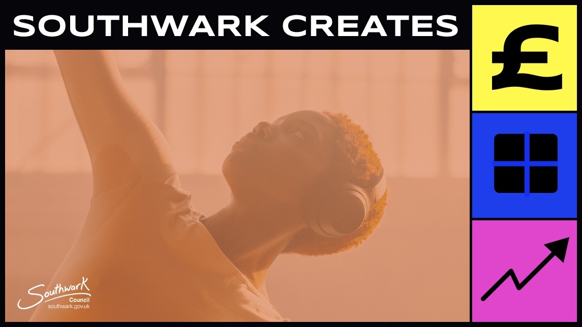 New funding opportunity for Southwark based artists 📣
The I Create… programme will support artists from Black, Asian and Minority Ethnic communities 
with a creative idea to develop.

Find out more and book onto a funding workshop:
orlo.uk/zRw17