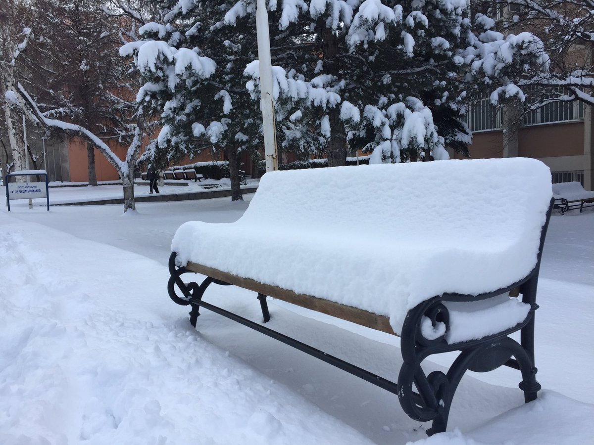 “Kar, kabus değil, berekettir.”