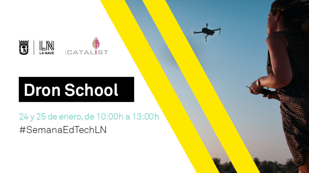LaNaveMadrid's tweet image. 🛩️  Taller presencial dirigido a niños y niñas de ESO o Bachillerato a los que les interese el mundo de los #drones.

👉 bit.ly/DronSlLN

#SemanaEdTechLN