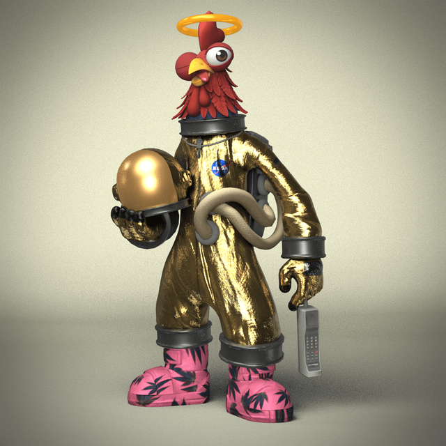 AureliuxNFT's tweet photo. @anglio As @SpaceClucks boss say: Did we burn when everyone said it? Did we rug pull when everyone said space clucks was a RP? Did we stop when solana gave everyone errors when trying to mint? 
NO. We pushed and conquered!!!
join the #motherclucking movement ! https://t.co/u23Kq5uFYr