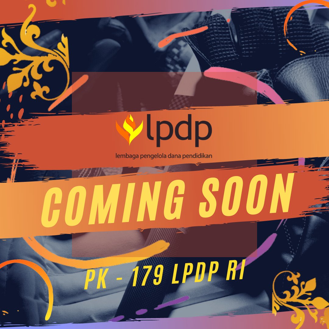 pk179_lpdp's tweet photo. Yang ditunggu akan segera tiba!
Apa lagi kalau bukan PK satu tujuh sembilan?

Nantikan serunya kegiatan kami dan informasi menarik lainnya yang kami bagikan selama kegiatan PK ya #LPDPrens !

Stay tuned, karena Persiapan Keberangkatan Angkatan 179 semakin dekat 🤩

 #lpdp #pk179 https://t.co/ic9iIi9L41
