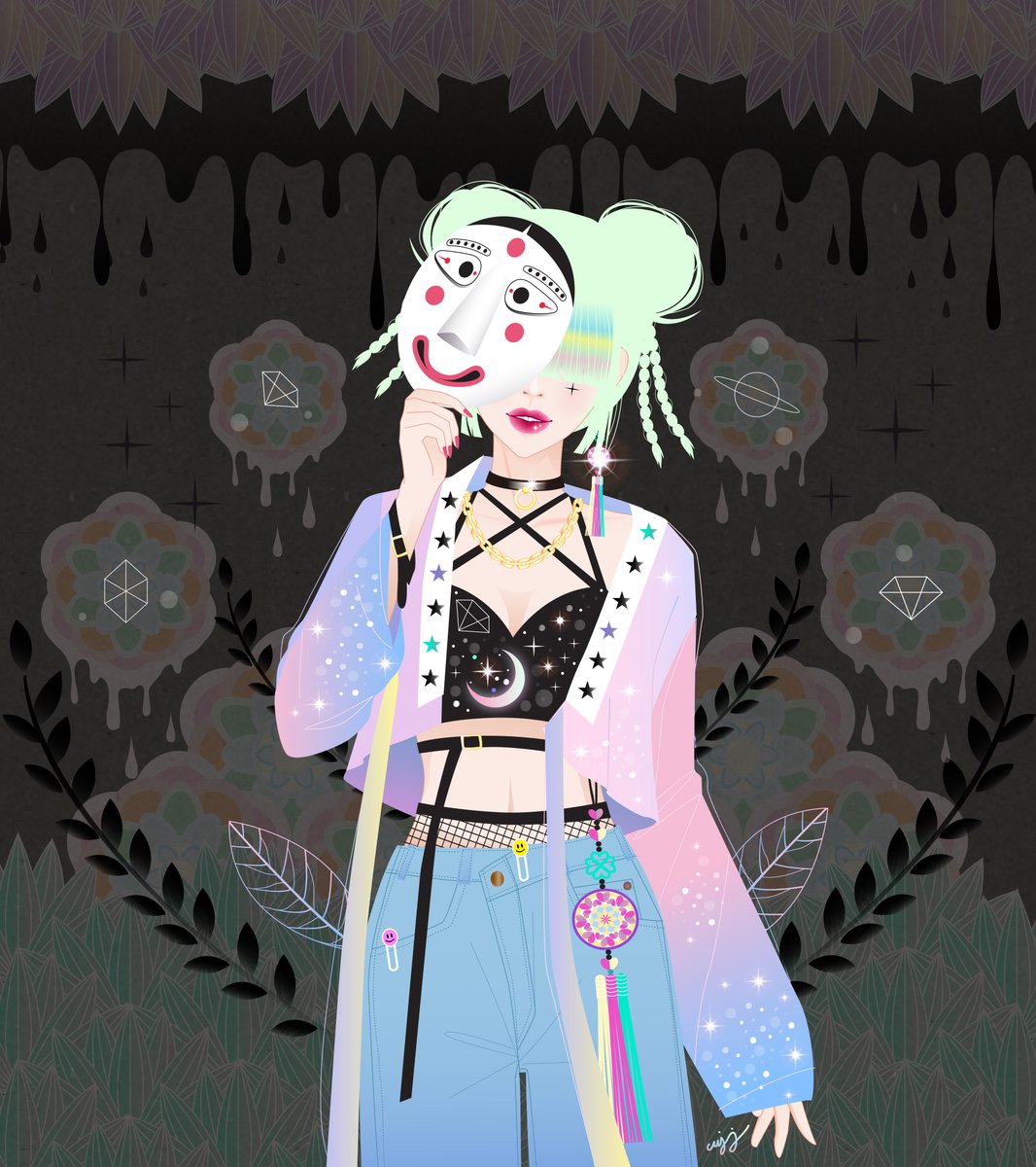 어화 둥둥 내사랑아~내 각시야~❤️🖤
Doong doong doong my love.

Check out my NFT listing on OpenSea! opensea.io/assets/matic/0… 출처 <a href="/opensea/">OpenSea</a> 

#NFTCommunity #nftart #NFTartist