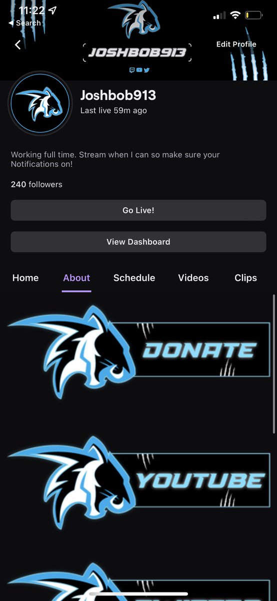 I’ve just started streaming again come along and join after 5pm week days ! Twitch.tv/Joshbob913