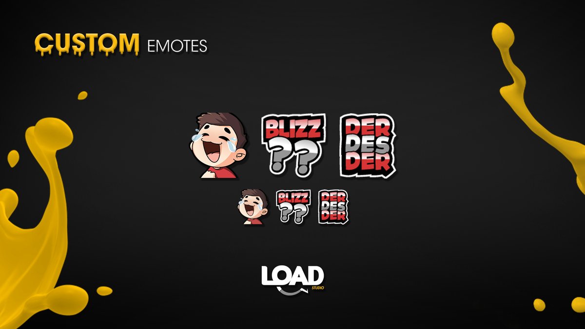 load_studio's tweet image. Nouvelles emotes pour @Tomy_ow 🙌
 
💛&amp;amp; 🔃 si vous aimez😁

#twitchdesign #twitch #design #graphiste #illustrateur #emoteartiste #emote