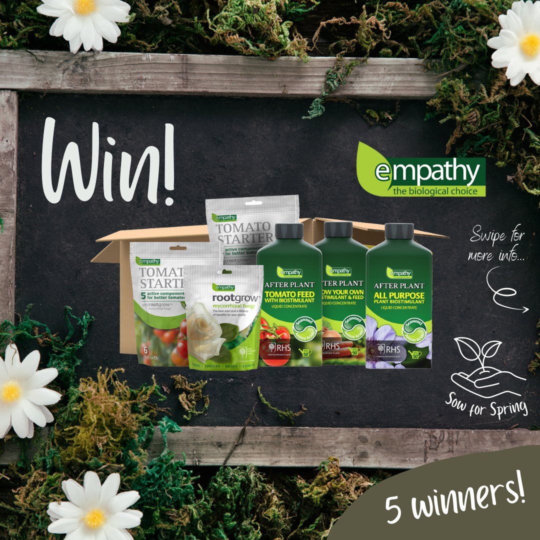 GYOmag's tweet photo. Our #SowforSpring Instagram campaign has just kicked off! 🌸

Head over to Instagram for the chance to win a GYO planting pack from @empathyrootgrow! 🌱

👇

https://t.co/RUBLOzgTEO

#growyourown #giveaway #win #competition #prizes #spring https://t.co/HCInq4ZGXd