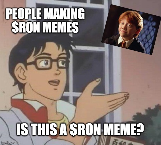 xiffoo's tweet photo. #RonMemeContest https://t.co/Xs9Td5TuET