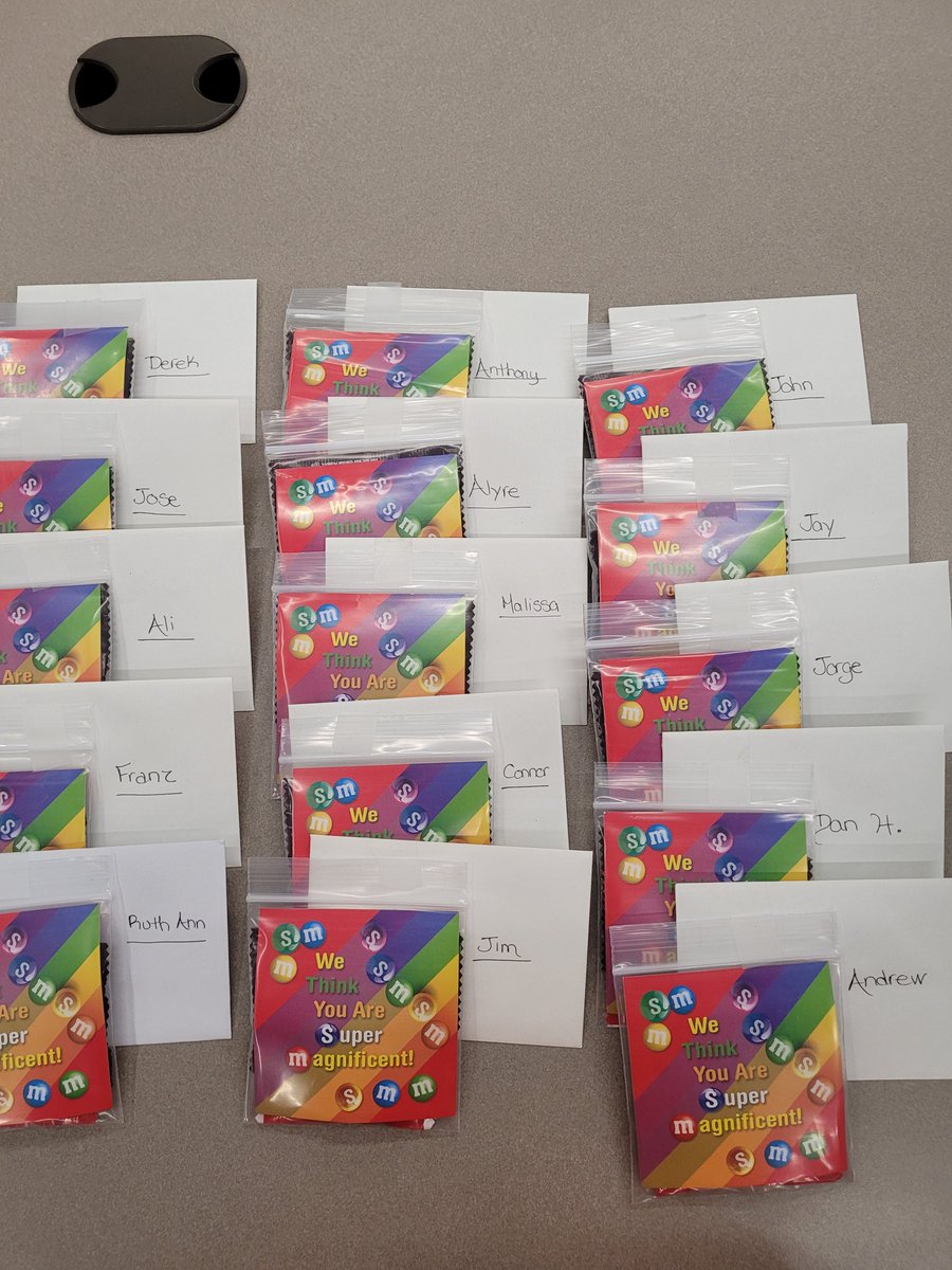 Freight Team Appreciation! Goodie bags and recognition to start the week. These associates do an amazing job! <a href="/MaureenTarr3/">Maureen Tarr</a> <a href="/marantes1/">Marcelo Arantes</a> <a href="/HouleHeather/">HeatherHouleTHD</a>