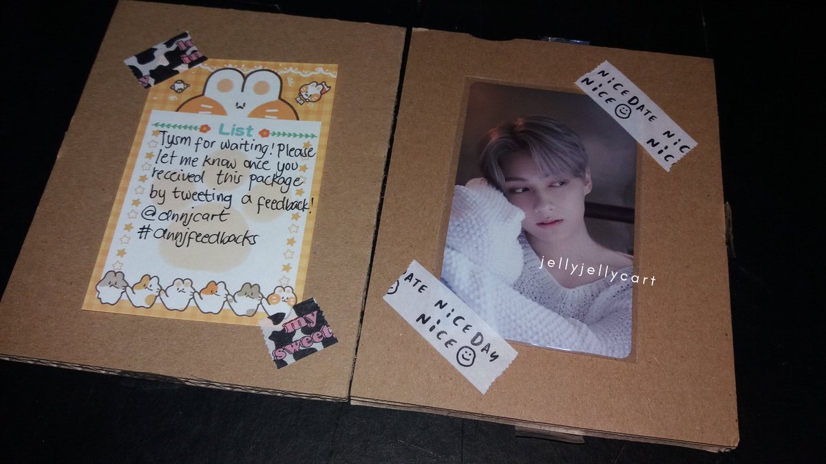 jellyjellycart's tweet photo. junnie's home na 🥰 thank you so much @dnnjcart ! 😊 #dnnjfeedbacks https://t.co/weEPTDk5O7