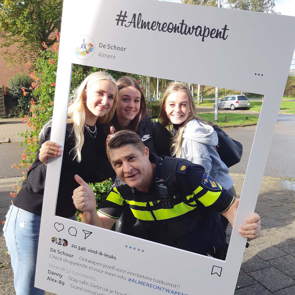 “We willen zichtbaar en benaderbaar zijn en in gesprek zijn met jongeren”. @POL_DigitaalNH van @Pol_Almere_Stad vertelt over de #wapeninleveractie in Almere en over zijn rol als digitaal wijkagent: schoolencriminaliteit.nl/artikel-8.php