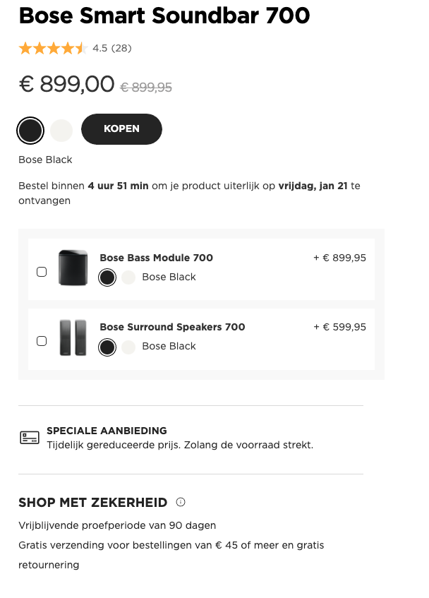 ErwinVlaar's tweet photo. @Bose you guys are going all out on the discount I see! 💸🤓 https://t.co/pmH7MwhgwX