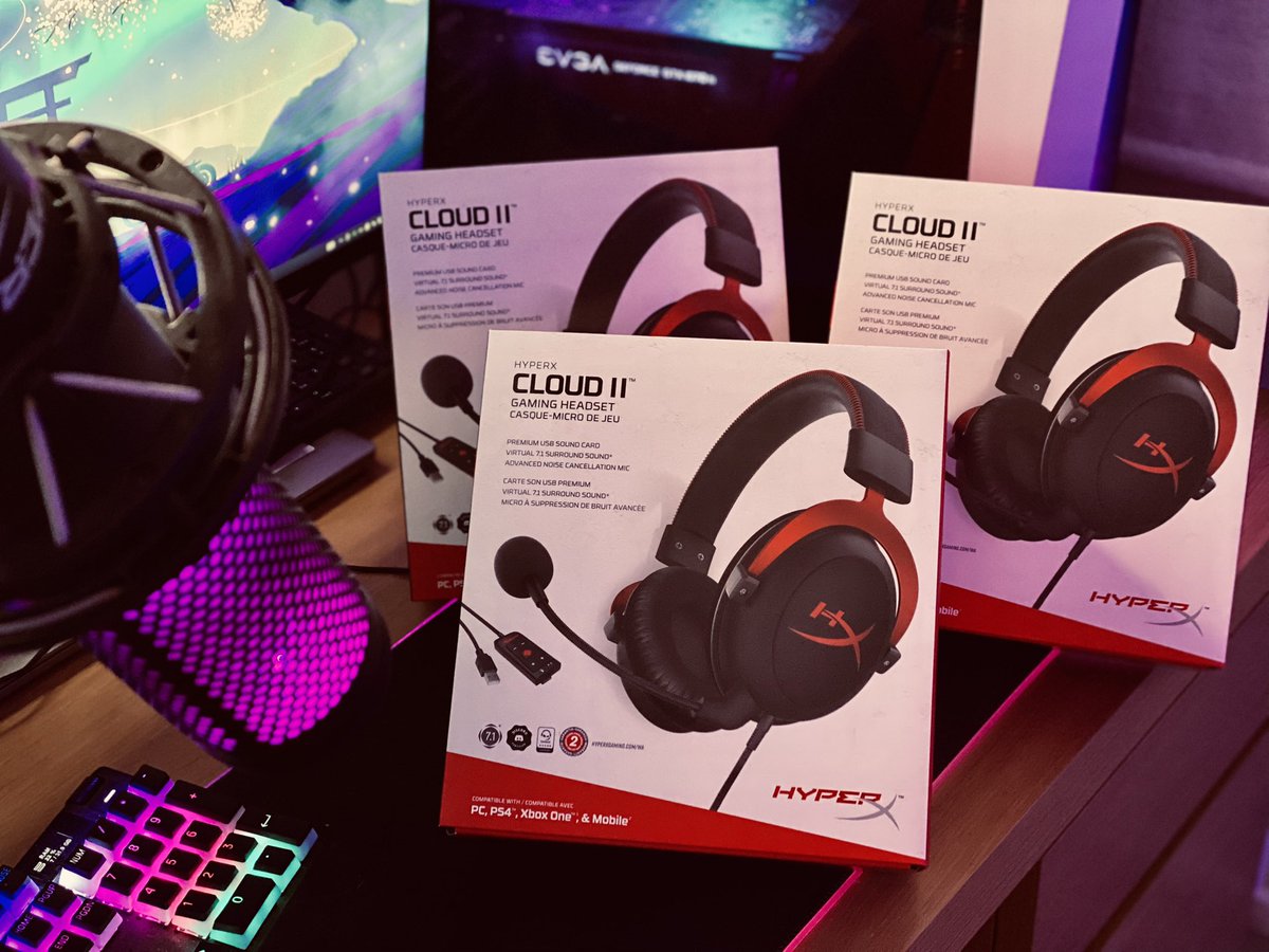 HUGE thank you to <a href="/HyperX/">HyperX</a> for sponsoring me for my 24-hour #gameblast22 stream and for donating 3x Cloud II Headsets for the giveaway! 

The stream is in aid of <a href="/SpecialEffect/">SpecialEffect</a> and will take place on 26th Feb! Find more info about the charity ⬇️⬇️

justgiving.com/fundraising/Ju…