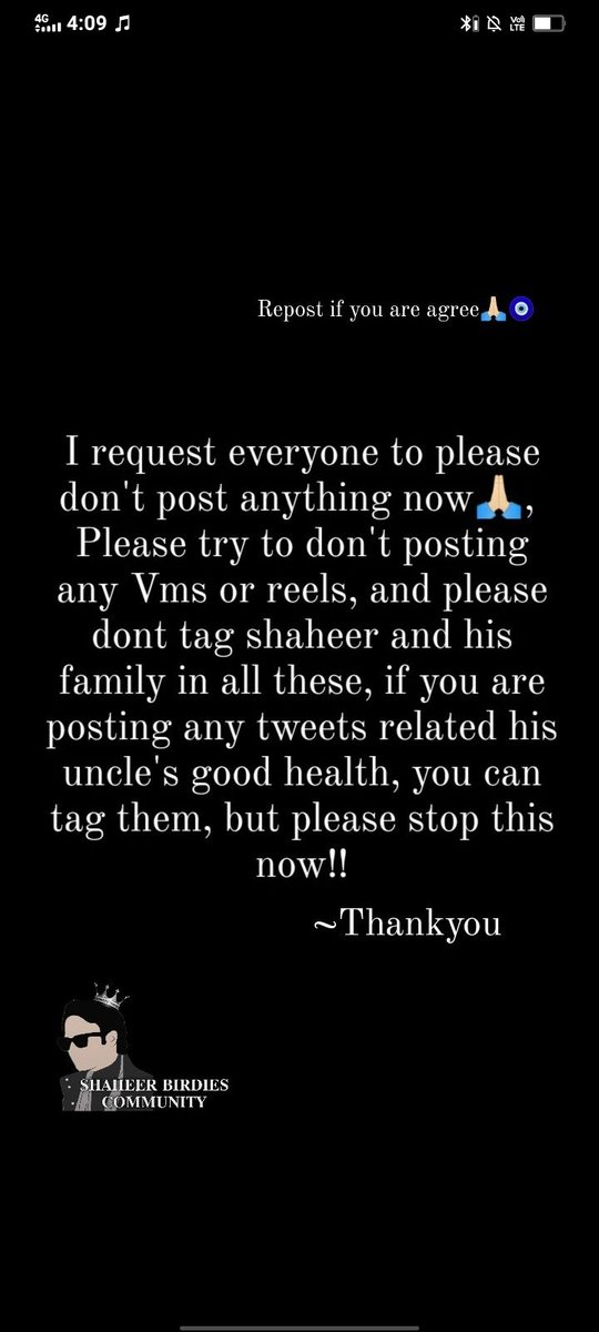 ShaheersBirdies's tweet photo. Please try to Share this as much as u can, and please don't tag shaheer in whatever you post, please try to understand his situation 🙏🏻 #ShaheerSheikh https://t.co/9oUFTH8goS