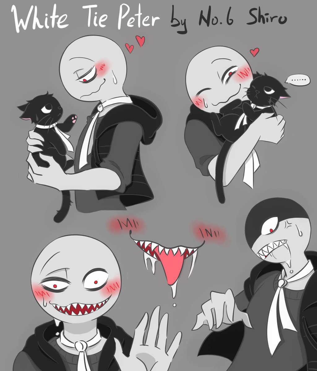 No6ShiroMeow's tweet photo. WT Peter: Carino (Darling), you are a cat~
No.6 Shiro: No me toques... (Do not touch me...)

White Tie Peter (Designed by No.6 Shiro)
#YourBoyfriendGame #YourBoyfriendPeter #YourBoyfriendfanart #YourBoyfriendGamePeter #No6Shiro #blackcats #digitalart #digitalpainting #wtpeter https://t.co/VjgRAMFQpi