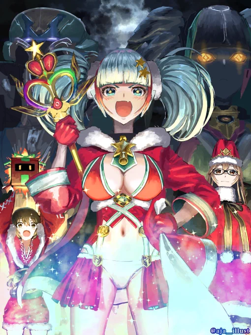 メノア強化記念!
今までに描いたメノアです!

これからもっと描くことになります(多分)
#パズドラ
#パズドライラスト 