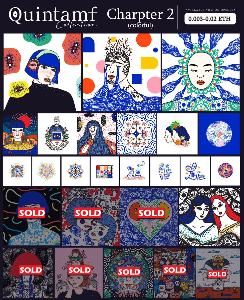 quintamf's tweet photo. ❤️Quintamf Collection❤️1/1
-Only have 2 Chapters!-
Chapter 2: 60/29(Colorful)

https://t.co/95dY5rjJTX

#NFT  #NFTartist #nftcollectors #NFTthai #NFTthaiartist  #NFTdrop
แปลทวีต https://t.co/MLo3FZ9Dxa