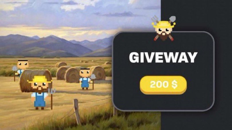 ismPrinter's tweet photo. 🎁 #GIVEAWAY 🎁 + THREAD ⤵️

200$ en #AVAX  + 1 WL à gagner pour le lancement du P2E @GardenGameP2E 👨🏻‍🌾🌾

Pour participer (super simple)  ⤵️

🔸RT + like
🔸Follow @GardenGameP2E + @ismPrinter 
🔸Rejoins le discord : https://t.co/DwPmrPBIHV

TAS dans 24H 🍀

#P2E #R2E #NFT https://t.co/gLBeWWWZ1O
