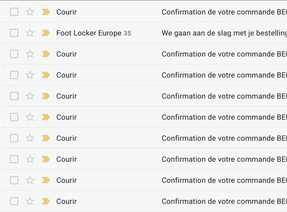 tr3nte2eux's tweet image. Some success from this morning's drops, quick 45 pairs  🥶
Bots: @Cybersole @FlareAIO 
@cybersolefeed @FlareSmashed 
Proxies: @JekyllProxies @Infinitum_Proxy 
CG: @EscapeNotify 

@willemghys @deadstacks1