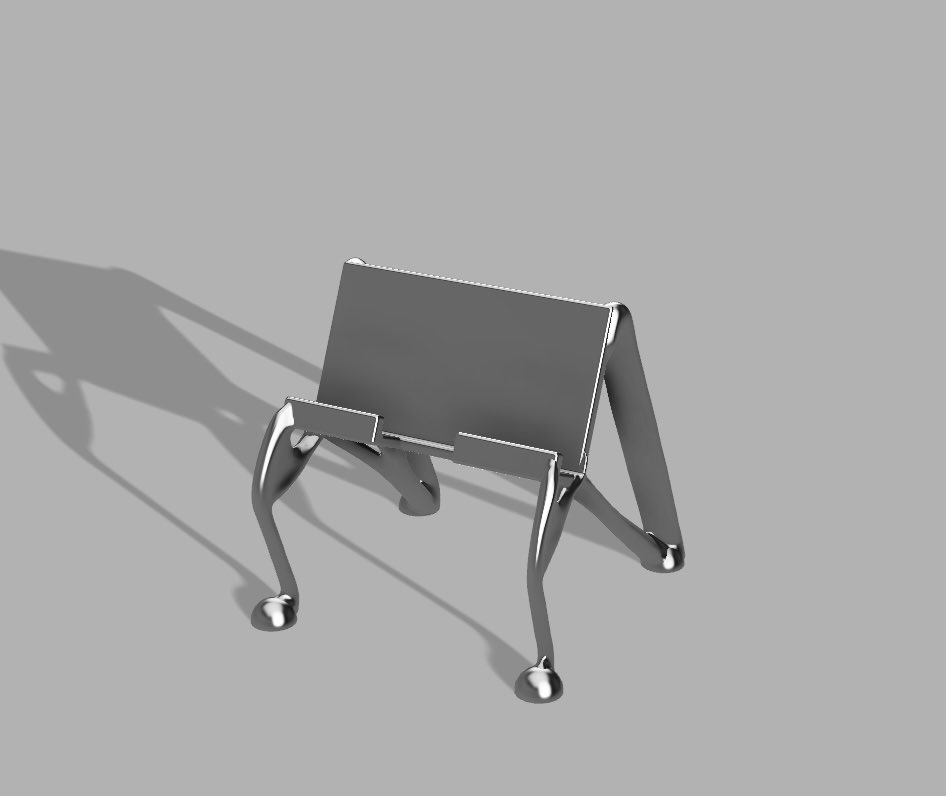 スマホスタンドも作成してみました！

#fusion360GDA2021