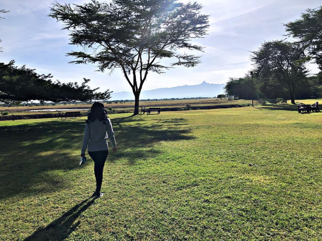 serenahotels's tweet photo. Is there anything more calming than the sight of Mt. Kenya first thing in the morning? Take a few deep breaths as you enjoy this as captured by a guest at #serenasweetwaters https://t.co/veYvqkUM2M