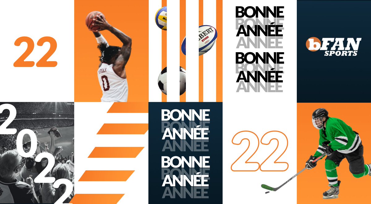 Toute l'équipe de bFAN Sports vous souhaite une belle année 2022 ! 🎊