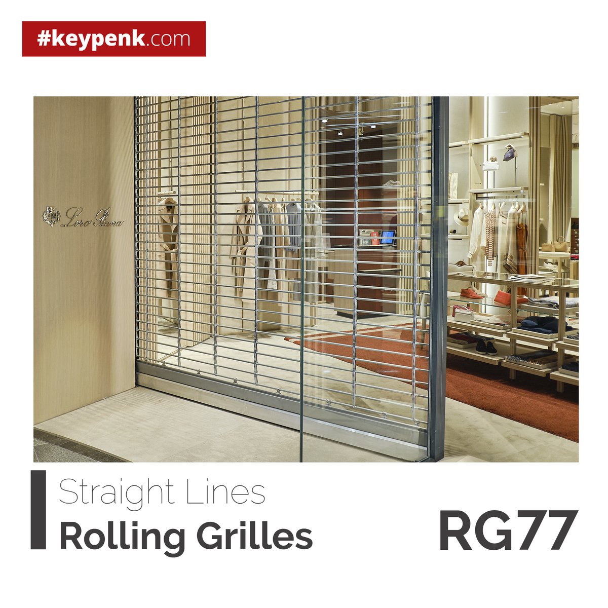 Keypenk's tweet photo. RG77 Straight Lines Rolling Grilles
Straight lines pattern rolling grilles are elegant and modern looking.
#rollershutters #rollingdoors #industrialdoors #doorcurtain #rolinggrilles #keypenk #kepenk https://t.co/NXlU2guuLy