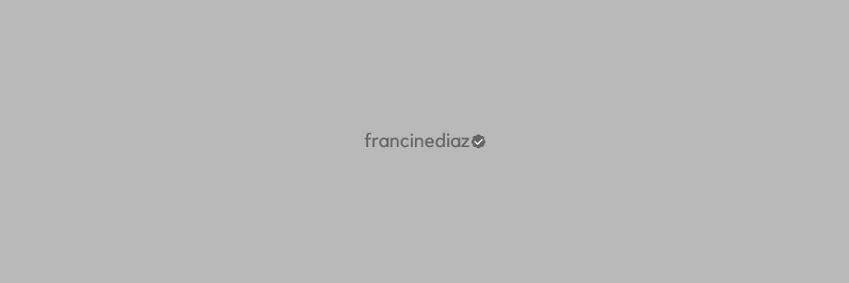 carreIsdior's tweet photo. ˒ ⌕ francine diaz headers ✿ ‹ 𓂅 ੭ 

⩩ dm me if u want other colors/text/etc
⩩ like/rt if using 
⩩ feel free to use it! 

#FrancineDiaz https://t.co/rj0eTHbaMl