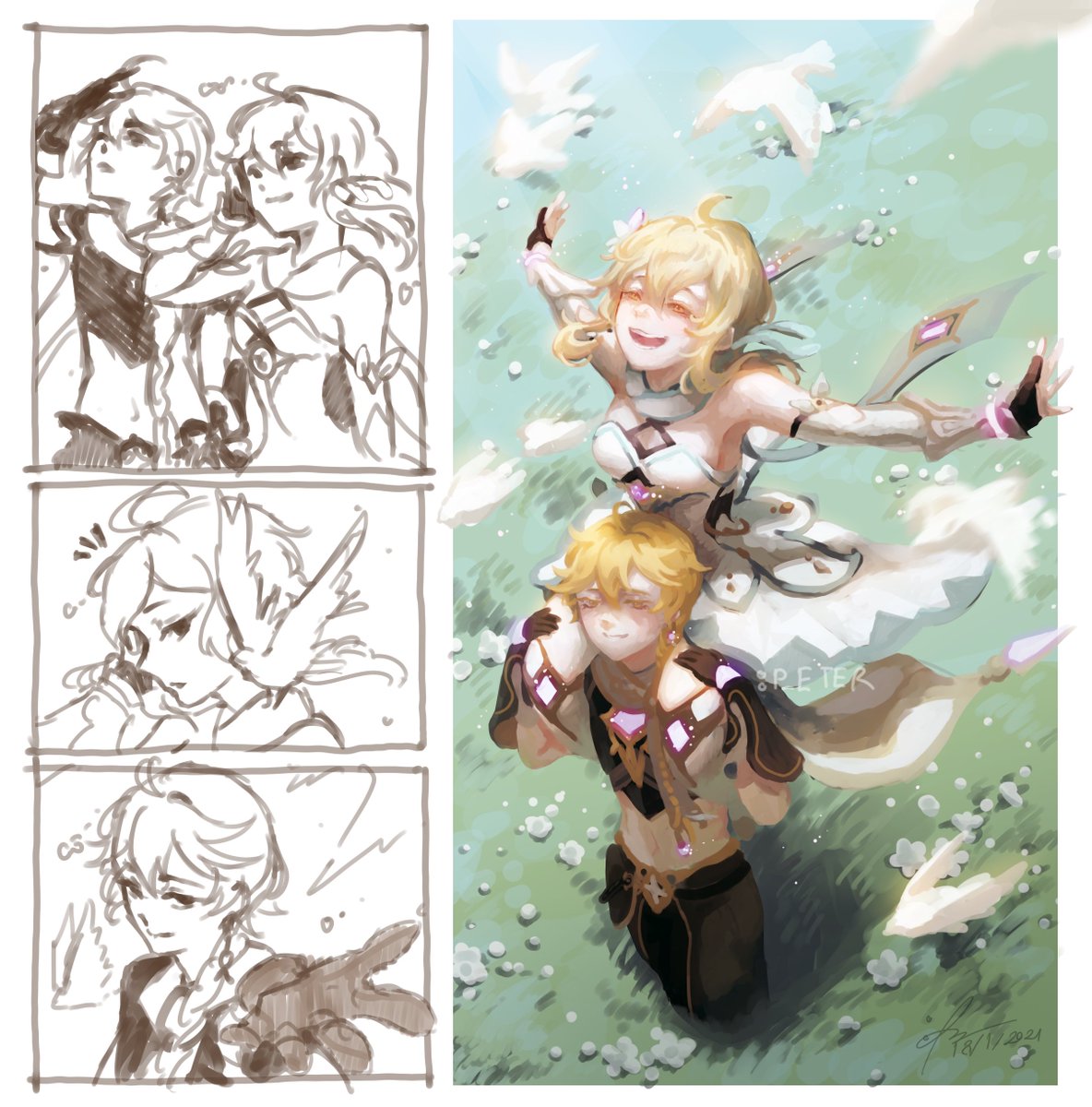 Inazuma’s grassland #原神 #GenshinImpact