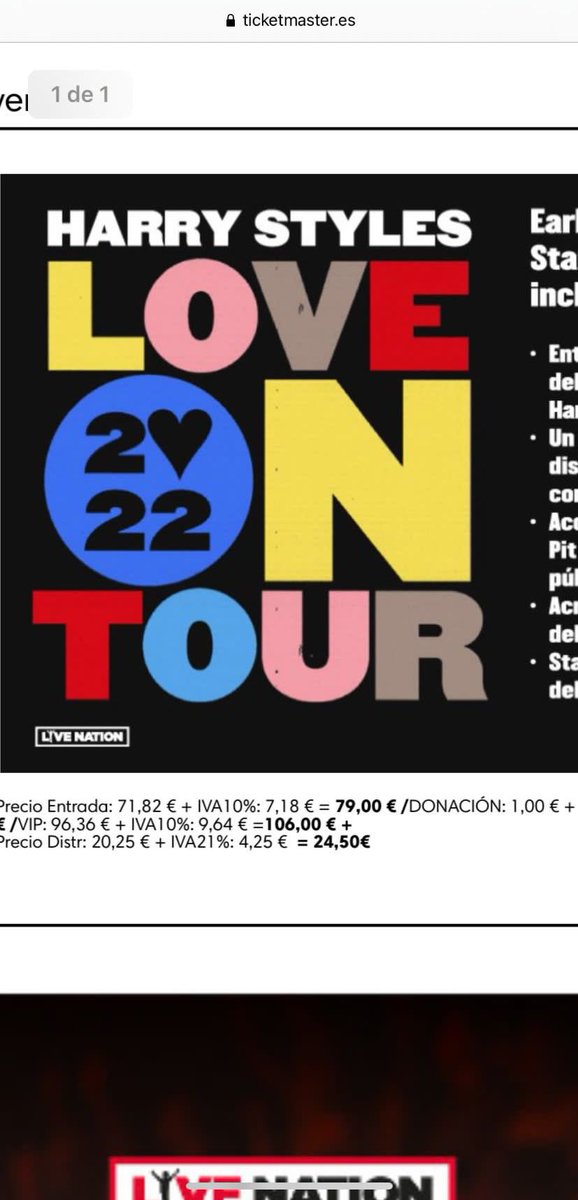 TheHSUpdate's tweet photo. Apparently, the tickets for Love On Tour in Spain have been updated. When you download them again, they appear with a new layout! 

via @paperplanesH https://t.co/90EOzMpl2I