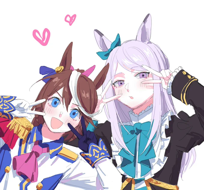 #ウマ娘
#トウカイテイオー
#メジロマックイーン
🥰 