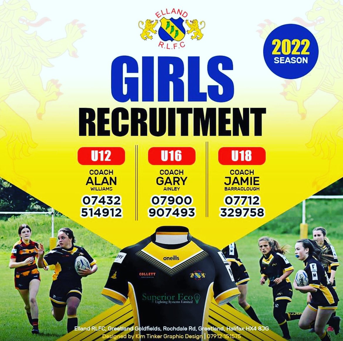 EllandRL's tweet photo. ⚫️Girls Rugby League🟡

Our girls section are recruiting NOW !

U12’s - School Years 6+7

U16’s - School Years 10+11

U18’s - School Years 12+13

Exciting times here in our girls section so why not come and be a part of it ? https://t.co/rd0GZFmNgi