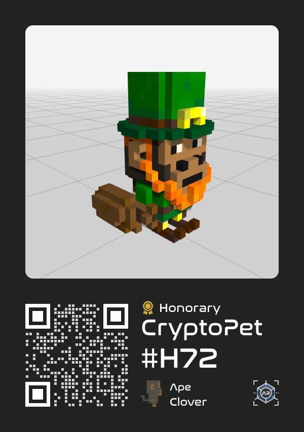 💥@CryptoPetsAR are on their way to Clover🍀

👀Be on the radar for the special #NFT unveiling! 🔥

🤩You can soon play CryptoDash using Clover on mobile!📱🎮

Let's build the Metaverse together🚀