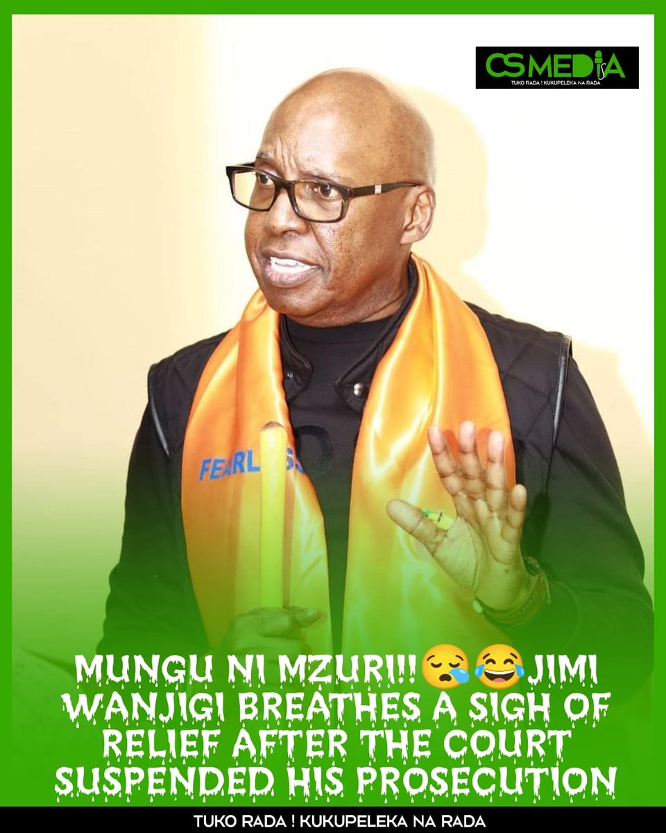 csmediake's tweet photo. Milimani Senior Principal Magistrate Bernard Ochoi has stopped prosecution of Presidential candidate and businessman, Jimi Wanjigi to verify an order that had stopped his arrest until February 9.

#jimmywanjigi
#Police 
#VituKwaGround https://t.co/T3ec7Eb28l