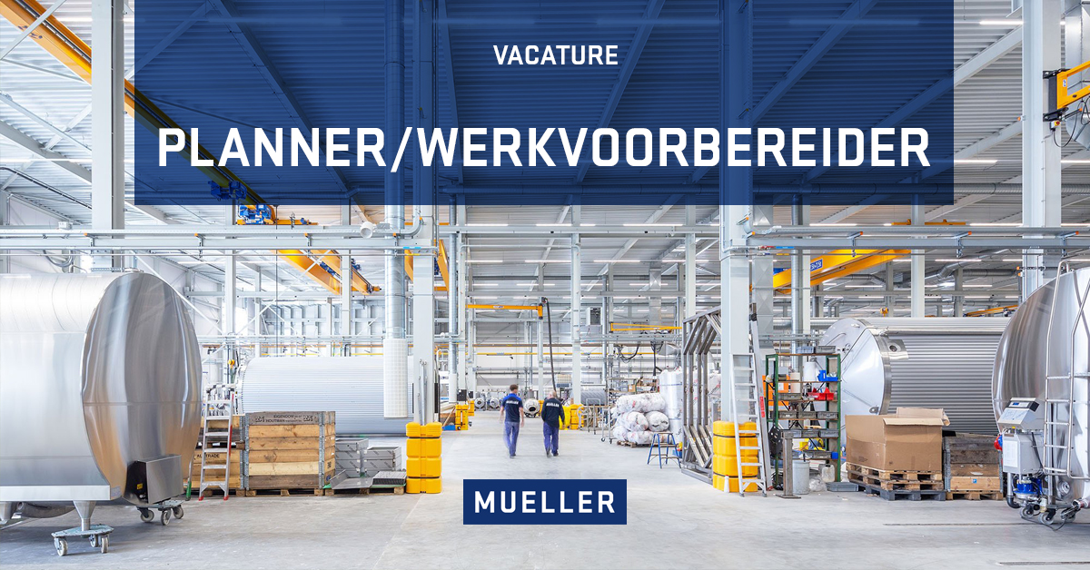 MuellerCompany's tweet photo. VACATURE | PLANNER/WERKVOORBEREIDER💼
Heb jij relevante werkervaring met plannen/werkvoorbereiding, bij voorkeur in een technische productie omgeving en ben je een regelaar die communicatief en administratief sterk is? Dan zoeken wij jou!👉 
https://t.co/kpwI1WFkXI https://t.co/kw0FQprrgY