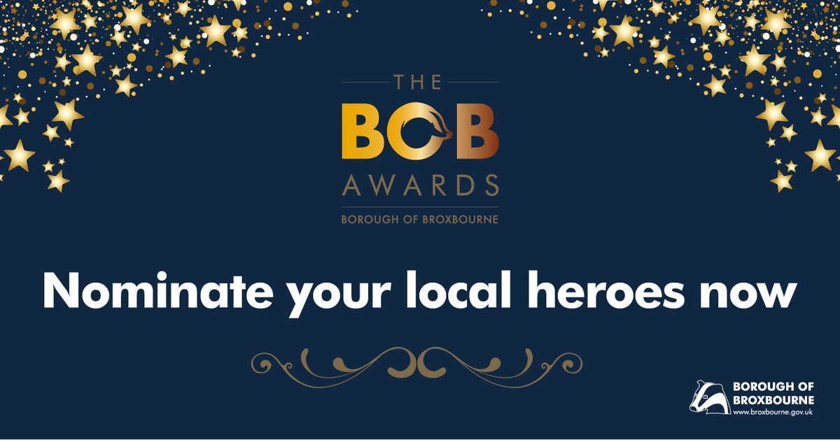 Nominations for the 2022 BOB Awards close midnight 31 January 2022.

If there's a local hero that you want to nominate, don't wait any longer to get your votes in!

Learn more and vote here: ow.ly/svsm50HxLt8