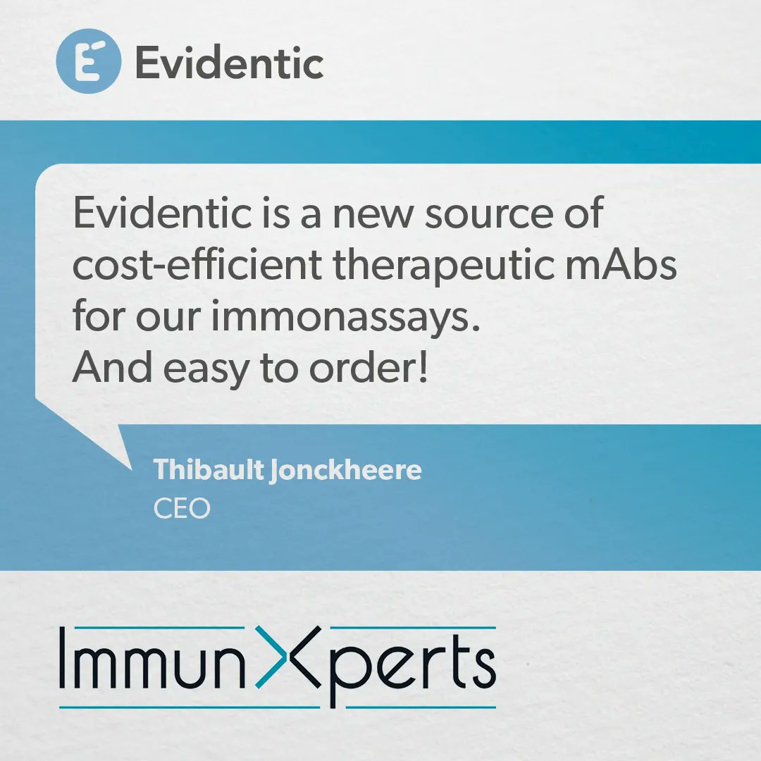Evidentic_'s tweet photo. Learn from our customers what they have to say about how the aliquots helped them to reach their goals. For more testimonials visit our website under case studies https://t.co/yYlx36xsuj.

#drugdevelopment #cgm4rnd #researchforabetterworld #testimonial https://t.co/70YAaXNuPh