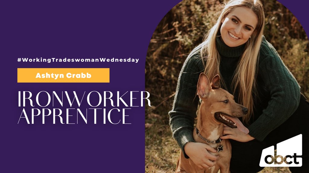 OBCTradeswomen's tweet photo. 🛠️ In order to Be It, other women and underrepresented gender identities need to see It! #WorkingTradeswomenWednesday⁠ We are so excited to introduce Ashtyn Crabb @ashtyncrabb as part of our ongoing series #WTW! 👏
Ashtyn is an ironworker apprentice with local 721 Toronto! https://t.co/QszCylqrMk