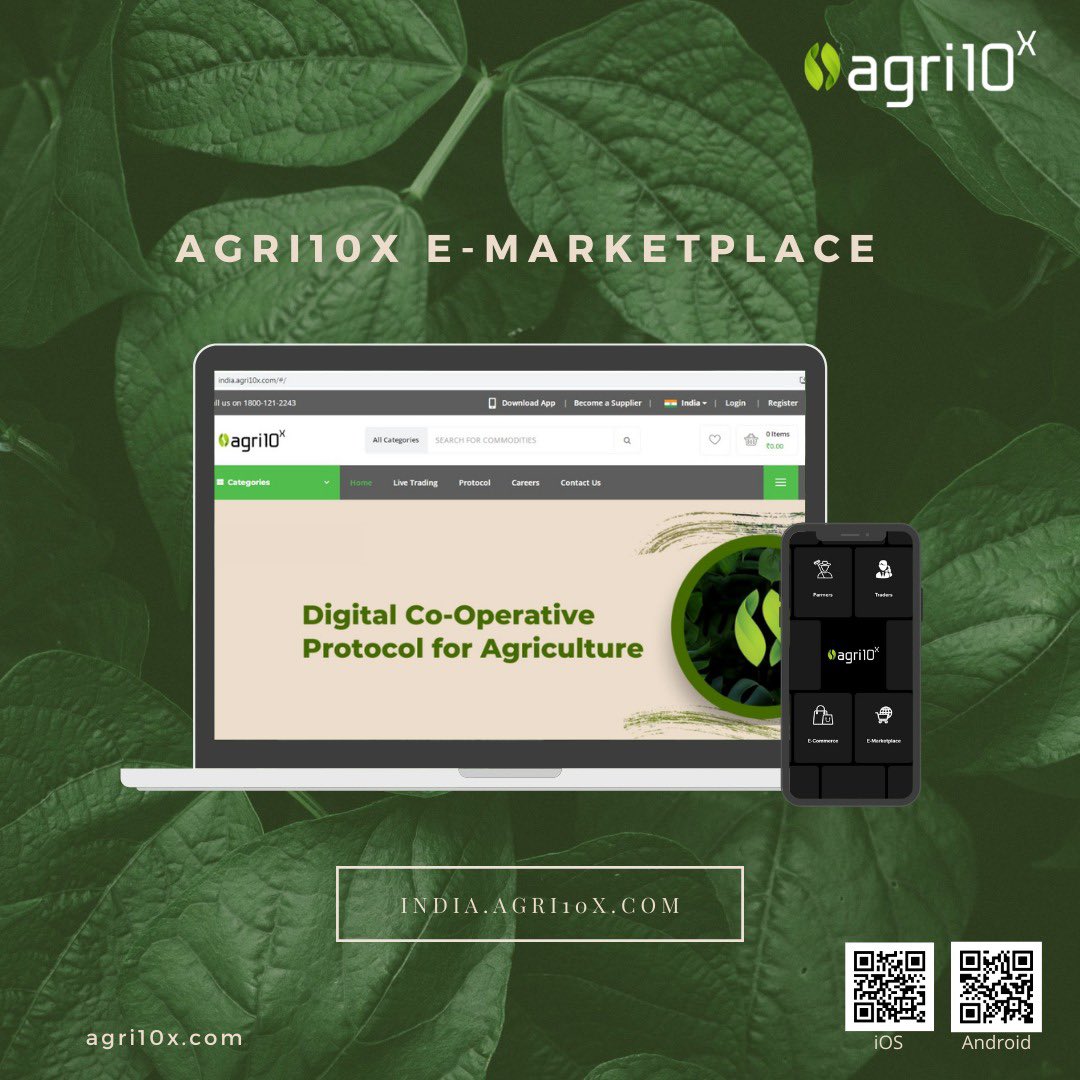 elmiratecapital's tweet photo. Trading made easy

Trade the quality produce at a competitive price only at Agri10x.

Download the app now!

#agritech #trade #agriculture #technology #digitalcooperative #farmers https://t.co/UegdasnnrW