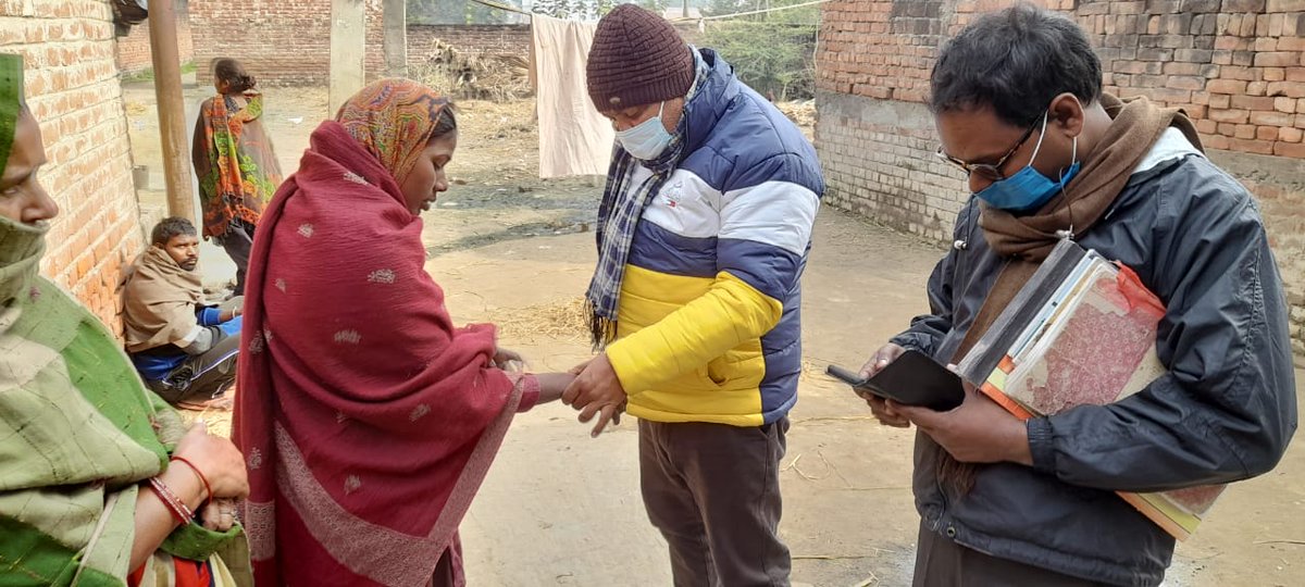 NLRIF_'s tweet photo. Our officers are undertaking active case detection and Leprosy post-exposure prophylactic activities at Phc Warsaliganj district Nawada
#NLEP #Leprosy #Casedetection #postexposureprophylactic #NLRIF https://t.co/Fpzm7in9mo
