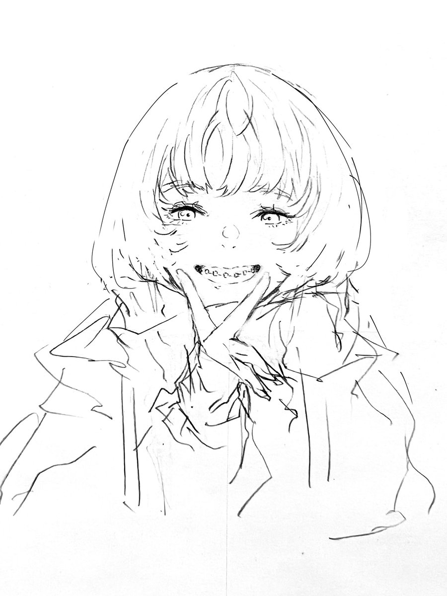 A little during lunch break_✍Drawing 