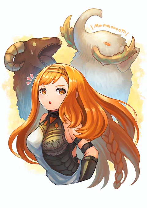 アルテミスさんとマンモスくん
実はアルテミスさんの後ろにいたから登場した説 