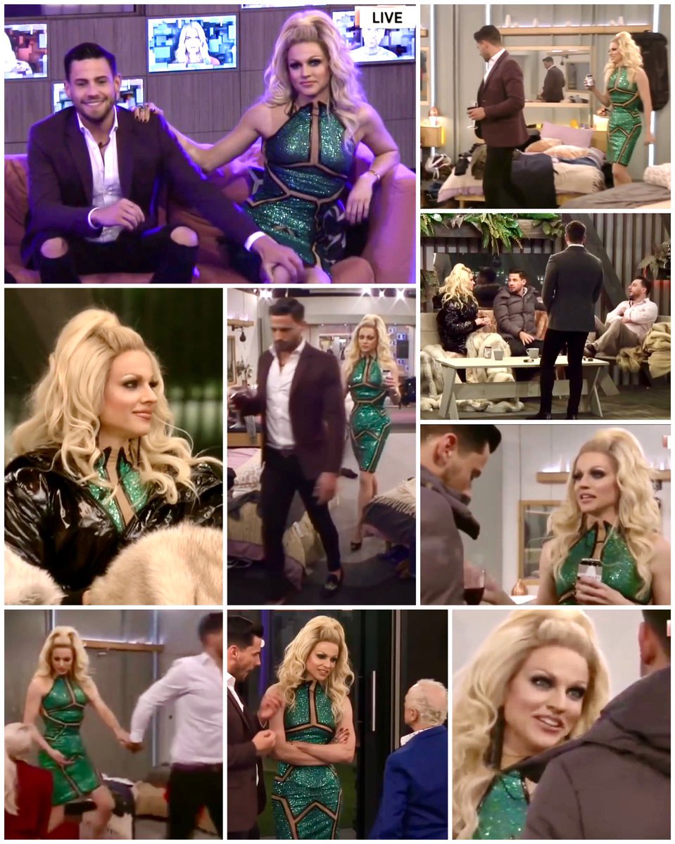 neverstopsayin's tweet photo. Such happy memories of this glorious look 🤩💚🤩@courtneyact #cbb21 #cbbuk #cbb2018 🎂🎉 #bringbackbigbrother https://t.co/lQUIBSSTAL