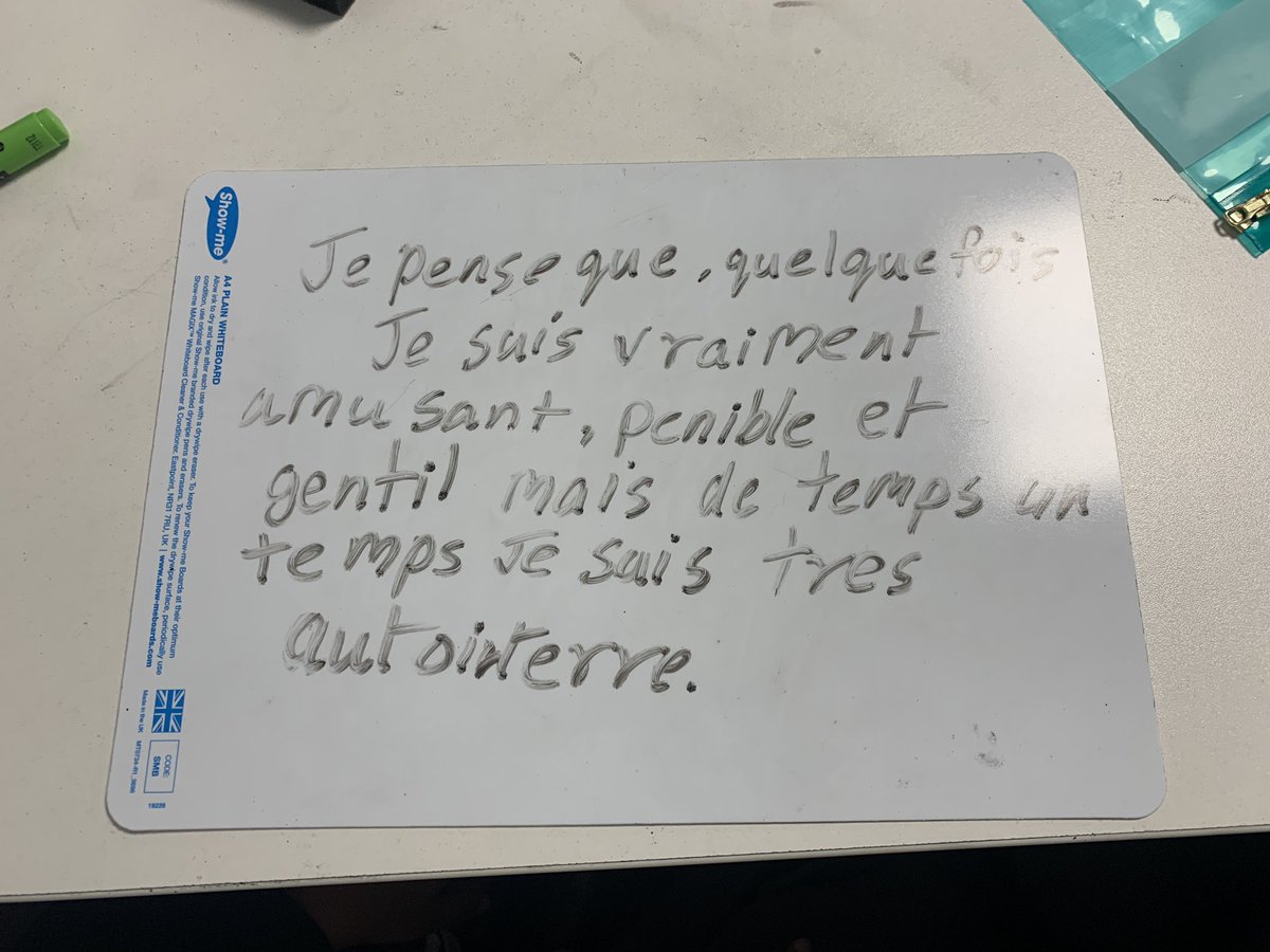 clh9109's tweet photo. So proud of our scholars @BrookMeadAcad 🇫🇷 They have been confidently writing in French without any notes or vocabulary lists. ⭐️ https://t.co/ETwMUASOCt