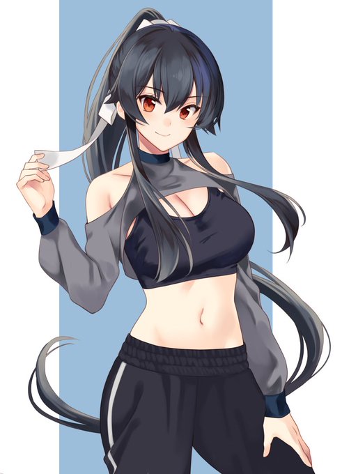 スポーティでセクシーな服、矢矧に無限に着せたい 