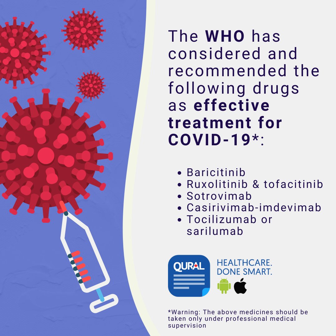 MyQural's tweet photo. The World Health Organisation ( #WHO ) last week approved two new drugs for the treatment of the COVID-19 infection. 
Read more about these drugs: https://t.co/7QNZFJbucK

 #omicron #covidinindia https://t.co/j1YOvG8qki