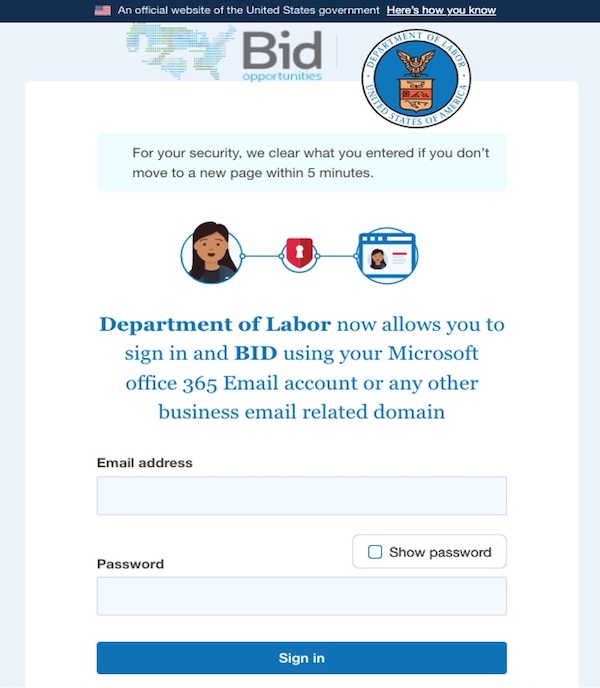 Phishers go after business email credentials by impersonating U.S. DOL - helpnetsecurity.com/2022/01/19/phi… -  <a href="/InkyPhishFence/">INKY</a> <a href="/USDOL/">U.S. Department of Labor</a> #Email #Phishing #BusinessEmail #GovernmentProcurement #enterprise #SMBs