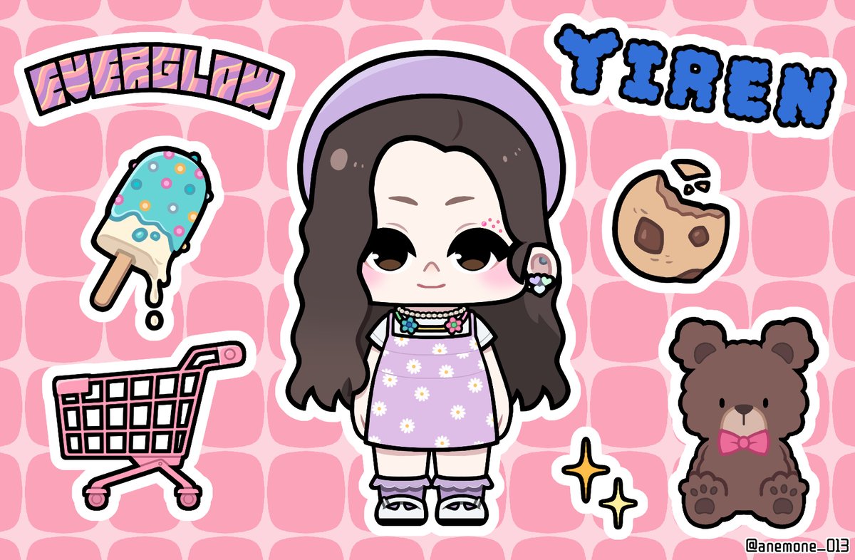anemone_013's tweet photo. 🍪🍪🍪

#이런 #YIREN #王怡人 #イロン
#EVERGLOW #에버글로우 #FANART https://t.co/pPTf0qkCxx