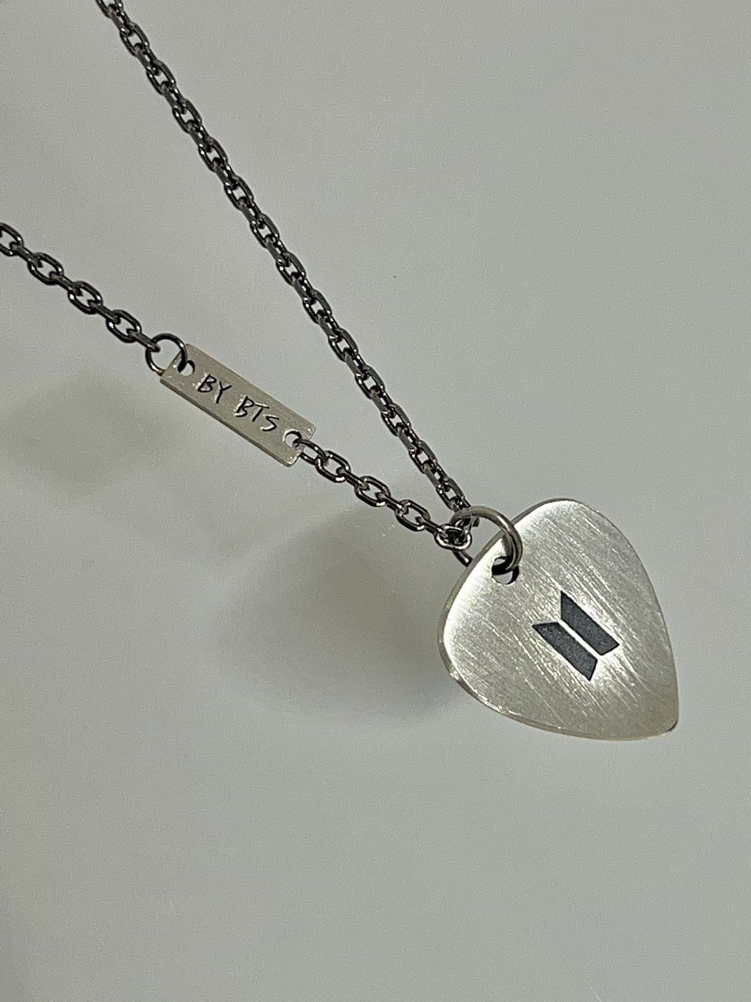 ARTIST MADE COLLECTION BY BTS - SUGA - GUITAR PICK NECKLACE