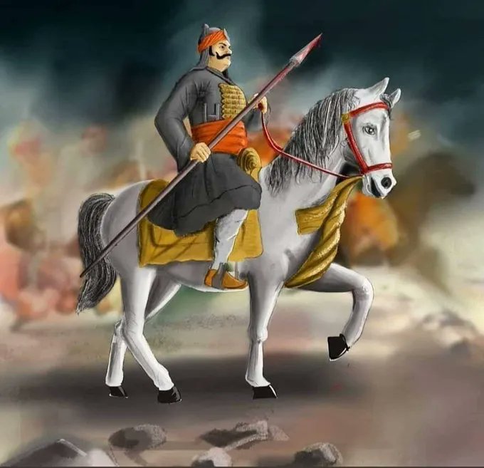 Tributes to the great warrior and strategist #MaharanaPratap on his Punya Tithi.

#MahaRanaPratapPunyatithi 
 #वीर_शिरोमणि_महाराणा_प्रताप 
<a href="/ShubhamMujalde4/">Shubham Mujalde 🌿</a>