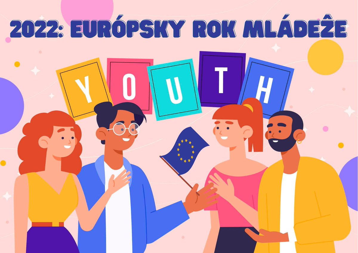 EuropassS's tweet photo. 📢 Európska komisia vyhlásila rok 2️⃣0️⃣2️⃣2️⃣ za Európsky rok mládeže 🇪🇺 👥 

Si pripravený zapojiť sa do aktivít v roku 2022 počas Európskeho roka mládeže? Viac informácií sa môžete dočitať na stránke Rady Európskej únie ➡ https://t.co/dvv0SVqvOB

 #EYY2022 #YearofEuropeanYouth https://t.co/hzCCMqDzD5