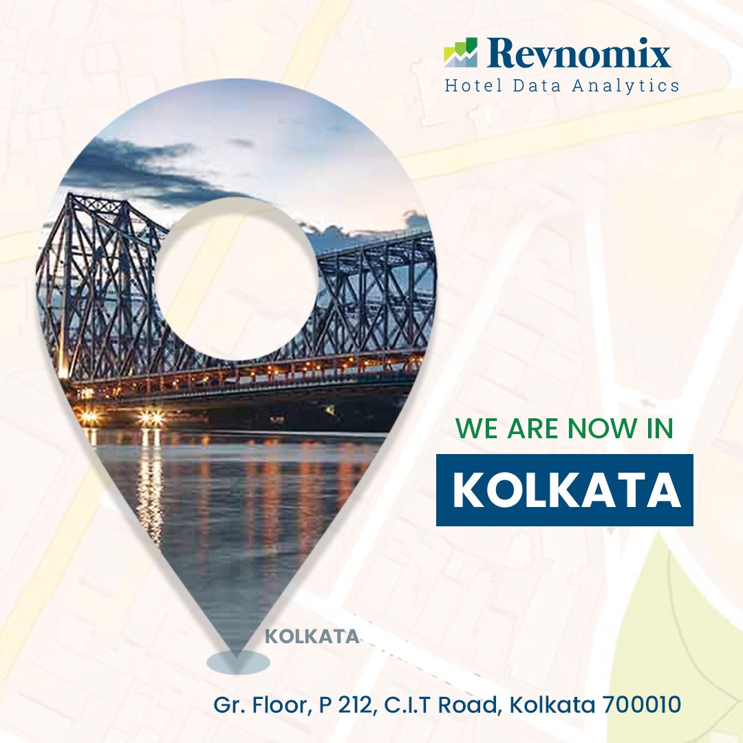 Revnomix's tweet photo. Hello Kolkata!🙂

We are super excited to announce the opening of our new office in Kolkata. 

We are very grateful for the continuous support from our clients that have helped us grow. Contact us at info@revnomix.com for further information.
.
.
#Kolkata #cityofjoy #newoffice https://t.co/NdGxDOzseP